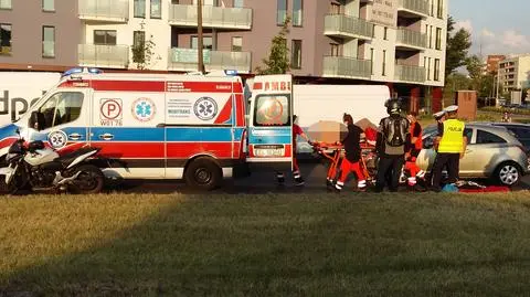 Kierowca potrącił starszą kobietę na Mokotowie