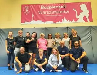 Rozpoczęły się pierwsze zajęcia „Bezpiecznej warszawianki” prowadzone przez Straż Miejską