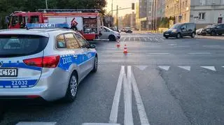 W wypadku ucierpiał motocyklista 