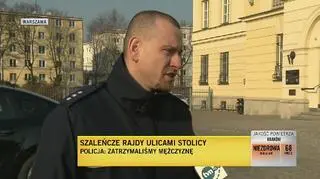 Policja o zatrzymaniu 