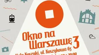 Plakat "Okna na Warszawę"