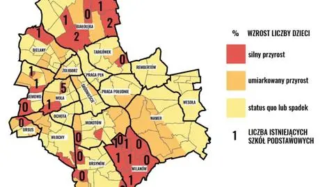 "Edukacyjne pustynie Warszawy"