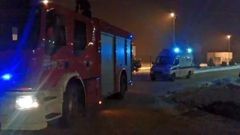 Pożar na terenie działek. Nie żyje mężczyzna