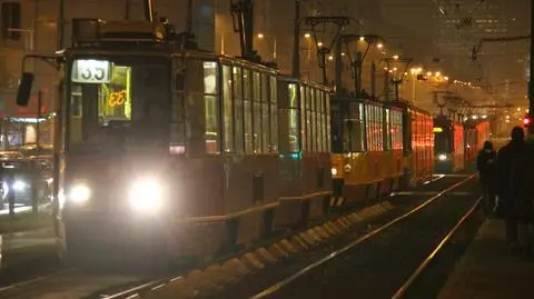 Tramwaje nie jeździły przez rondo "Radosława"