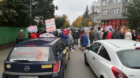 Zablokowali wyjazd z "Mordoru". "Nie chcemy spalin na osiedlu"