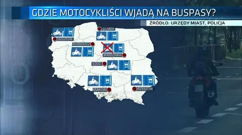 Motocykliści na buspasach? Będą zbierać podpisy