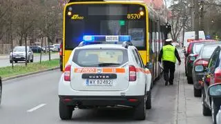 Zderzenie z udziałem autobusu miejskiego