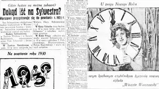 Sylwestrowy repertuar teatralny z 1929 roku