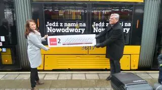 Tramwaj na Nowodwory