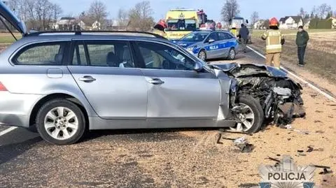 Miał trzy promile, wjechał w ciągnik rolniczy 