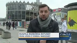 Ruszyła rozbiórka Rotundy