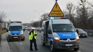 Zderzenie na Wisłostradzie