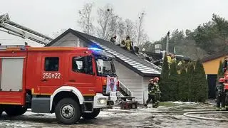 Pożar w restauracji na Białołęce