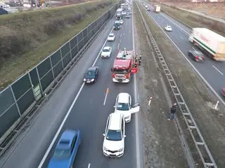 Zderzenie na A2