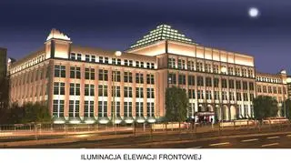 Projekt iluminacji SGH