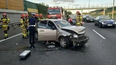 Zderzenie na trasie S8