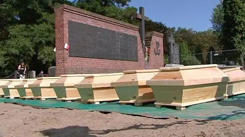 Przeniosą szczątki osób wydobytych przez IPN