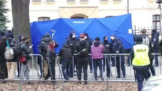 Protest przed siedzibą TK