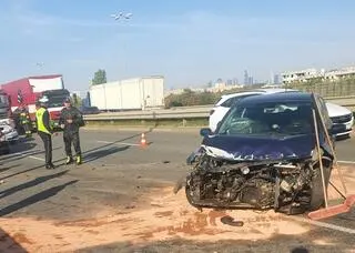 Wypadek na Trasie Siekierkowskiej