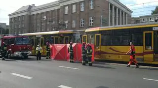 Śmiertelne potrącenie pieszego w al. Solidarności