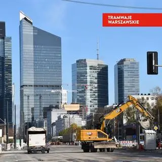 Budowa linii tramwajowej na Kasprzaka