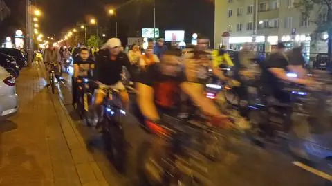 Masa krytyczna przejechała przez Mokotów