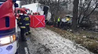 Śmiertelny wypadek pod Warszawą