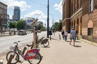 Drogowcy planują budowę drogi rowerowej w alei "Solidarności"