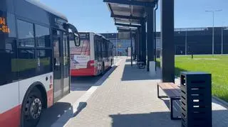 Przystanek autobusowy przy Lotnisku Warszawa-Radom