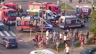 Zderzenie na Bródnie
