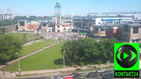 Próbna ewakuacja w centrum handlowym
