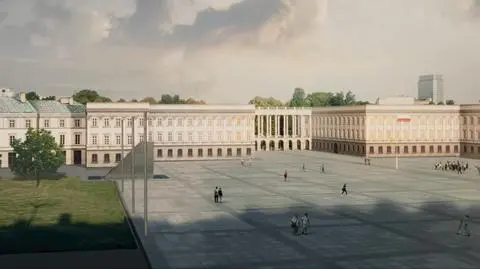 Konkurs na koncepcję architektoniczną Pałacu Saskiego. "Kryzys jest dość duży, ale trzeba pamiętać o kulturze"