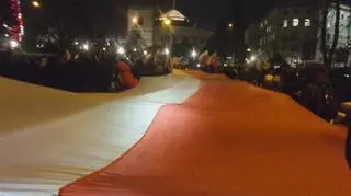 Protest KOD przed Sejmem