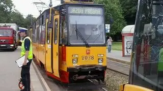 Wypadek tramwajów