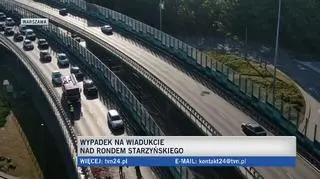 Zdarzenie nad rondem Starzyńskiego