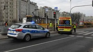 Potrącenie pieszej na Grochowie 