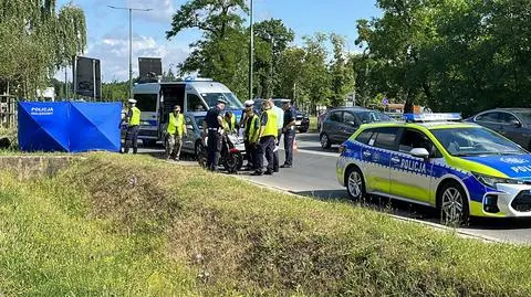 W wypadku na Modlińskiej zginął motocyklista 