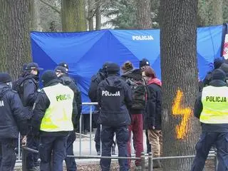 Protest przed siedzibą TK