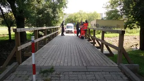 Ciało kobiety w Potoku Służewieckim