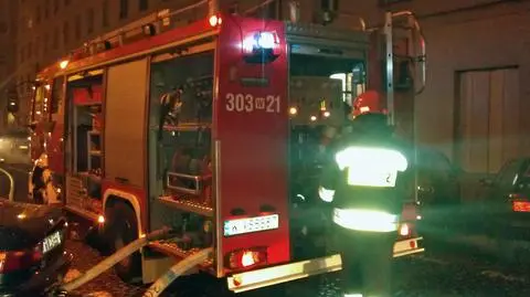 Pożar w kamienicy, jedna osoba nie żyje