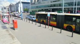 Akcja służb przy Centralnym