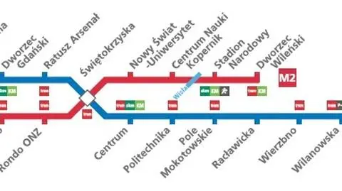 Zmieniają oznaczenia na I linii metra