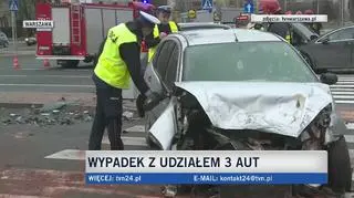 "Był ścigany przez policjantów"