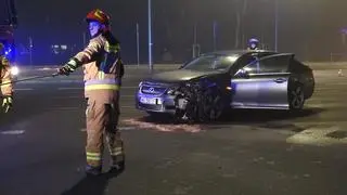 Zderzyły się dwa auta 