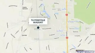 Tu powstaje wiadukt