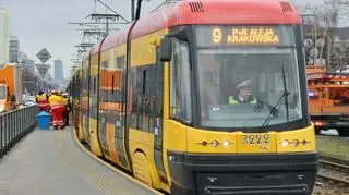 Zderzenie dwóch tramwajów w alei Krakowskiej