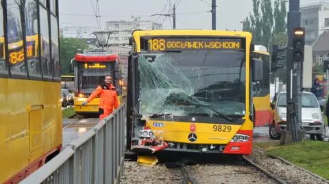 To był jego drugi dzień na warszawskich ulicach