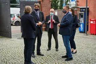 Ambasador Niemiec w Polsce Arndt Freytag von Loringhoven odwiedził Muzeum Powstania Warszawskiego