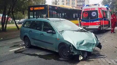 Nie zauważył bmw