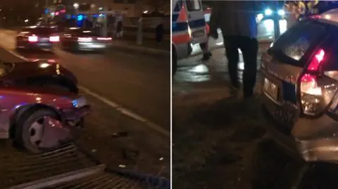 Oplem w radiowóz. 2 osoby ranne